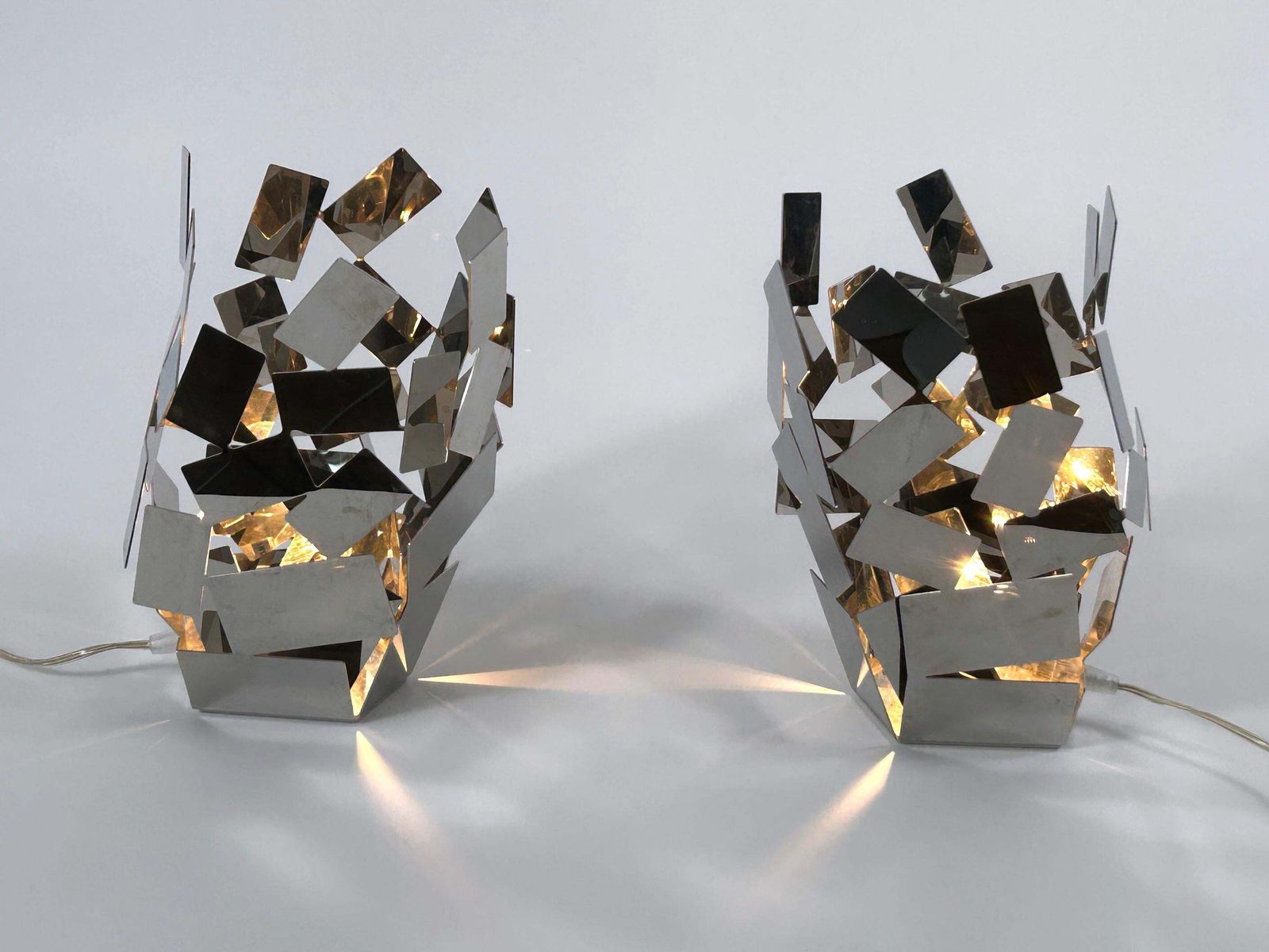 photo furniture Set Of Two La Stanza Dello Scrocco Table Lamps By Mario Trimarchi For Alessi