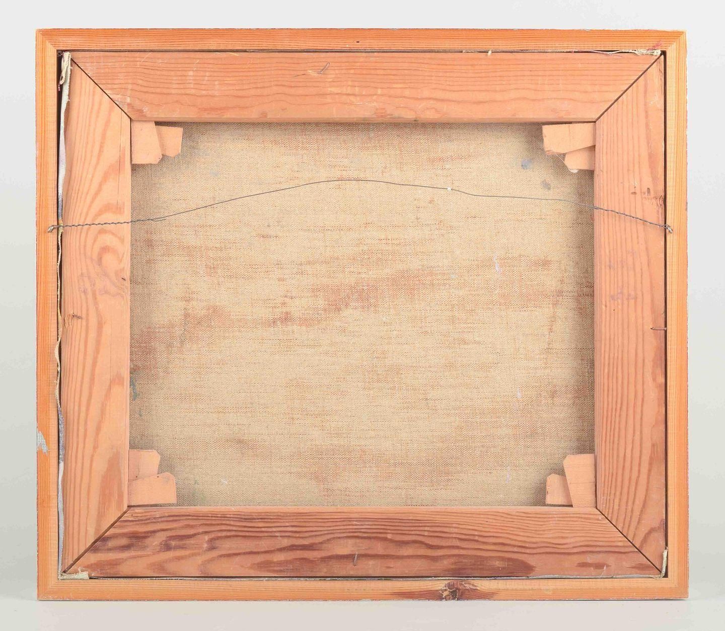 Scandinavian Artist. Oil On Canvas, Abstract Composition, 1971. photo 404.0