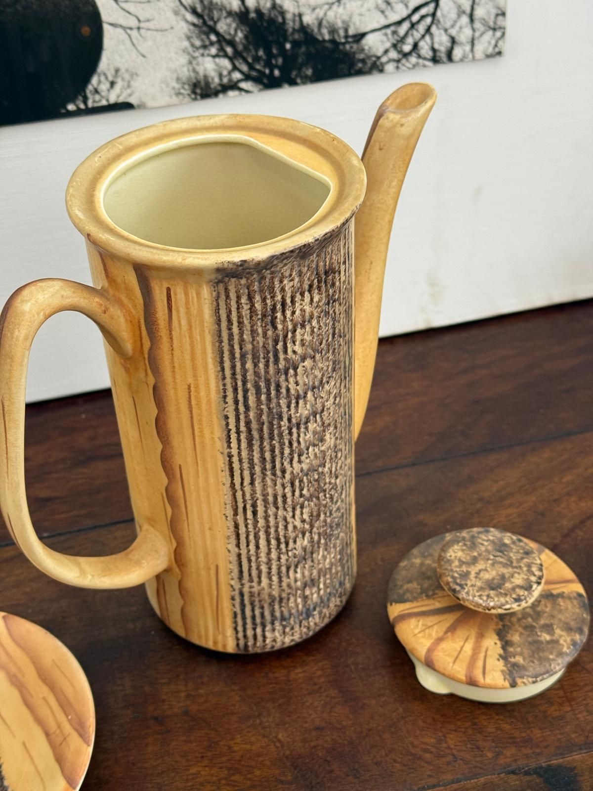 1960s Price & Kensington “Phoenician” Pottery Coffee Set photo furniture