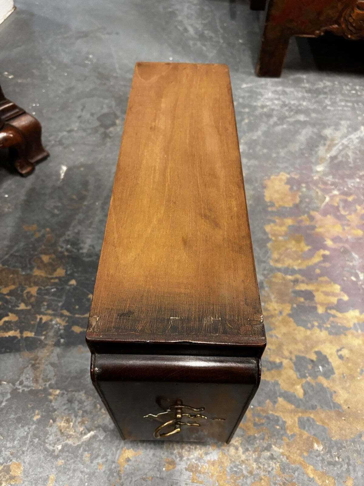 Antique Mahogany Rhode Island Desk, In The Style Of John Townsend. photo Furniture