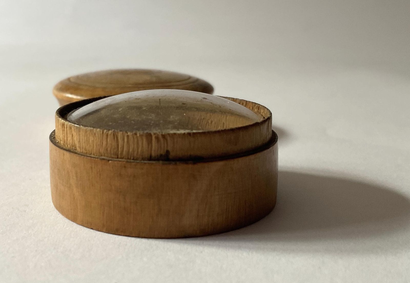 Antique Pocket Sundial In Wooden Case   Early 19th Century. photo buy