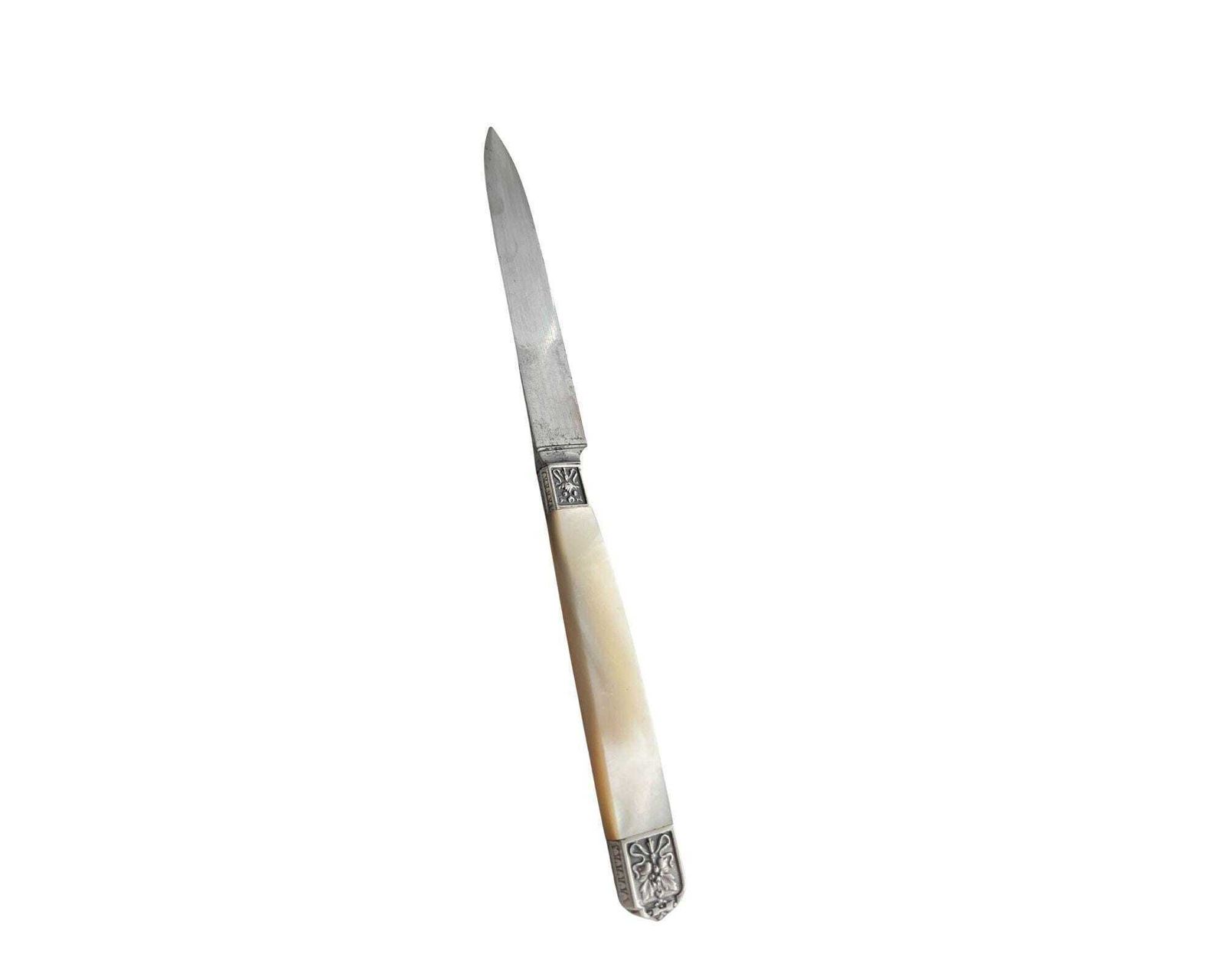 Paris Mother Of Pearl Knifes | 6pcs | Silver Plate By Cardeilhac photo furniture