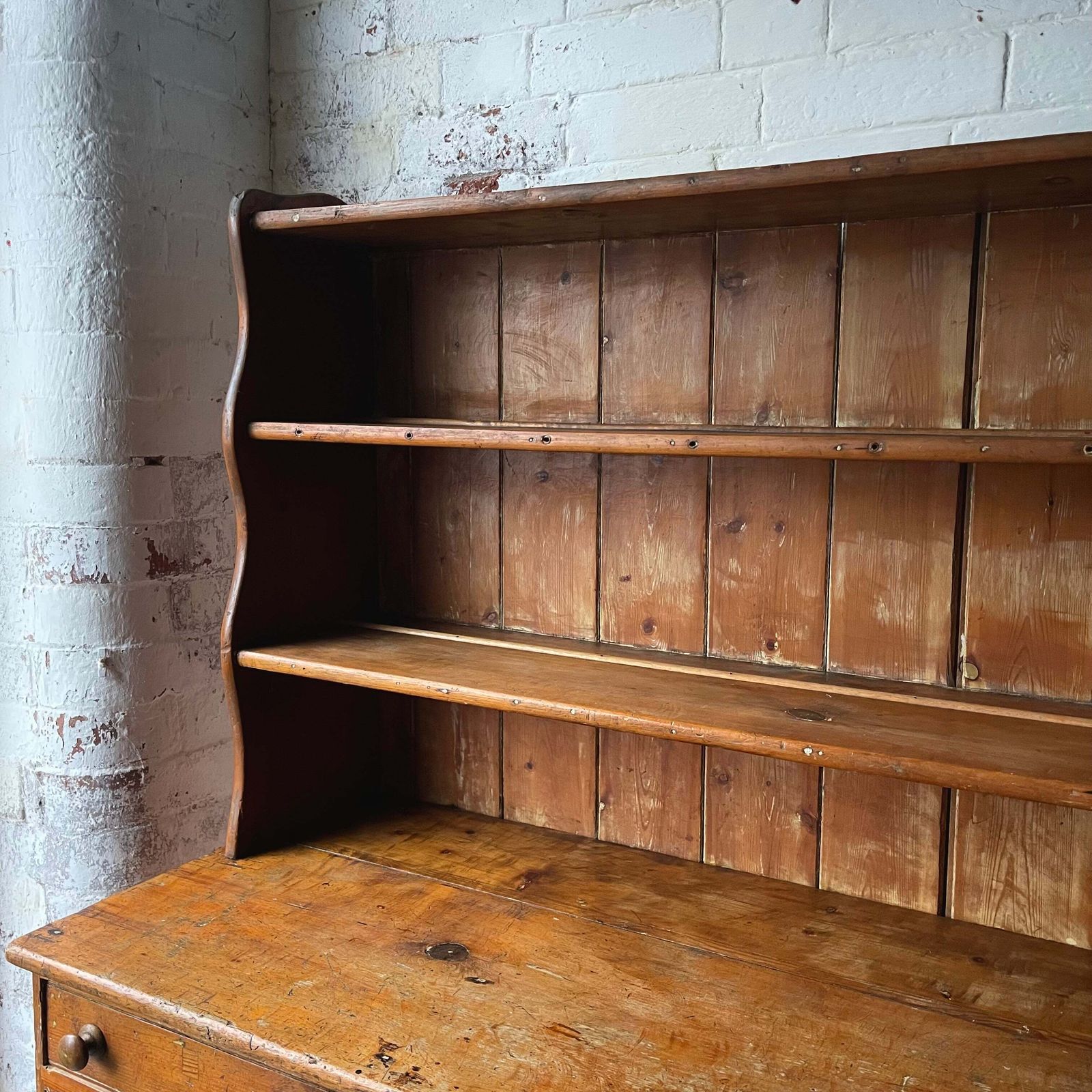 Antique Pine Dresser   #1934, 1800s photo vinterior
