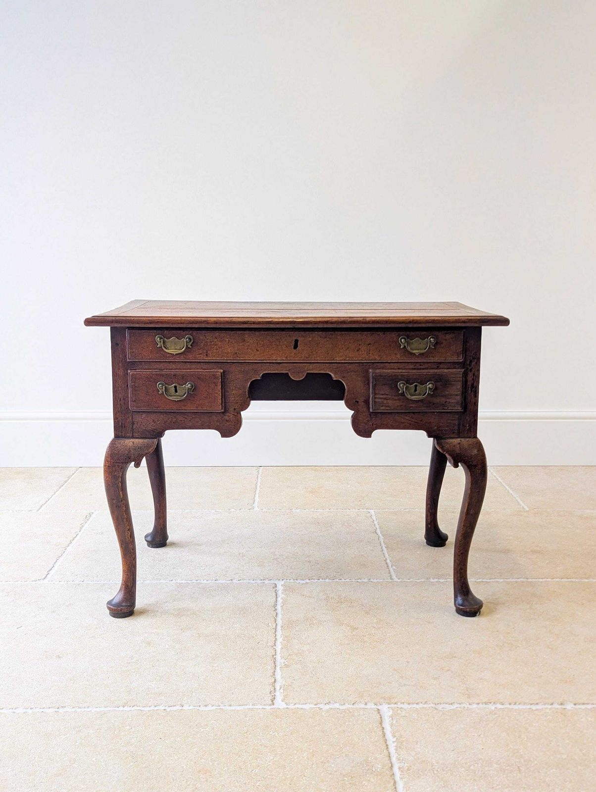Antique 18th Century Georgian Oak Lowboy C.1750 photo furniture
