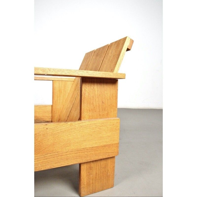 Armchairs By Gerrit Rietveld For Cassina photo vintage