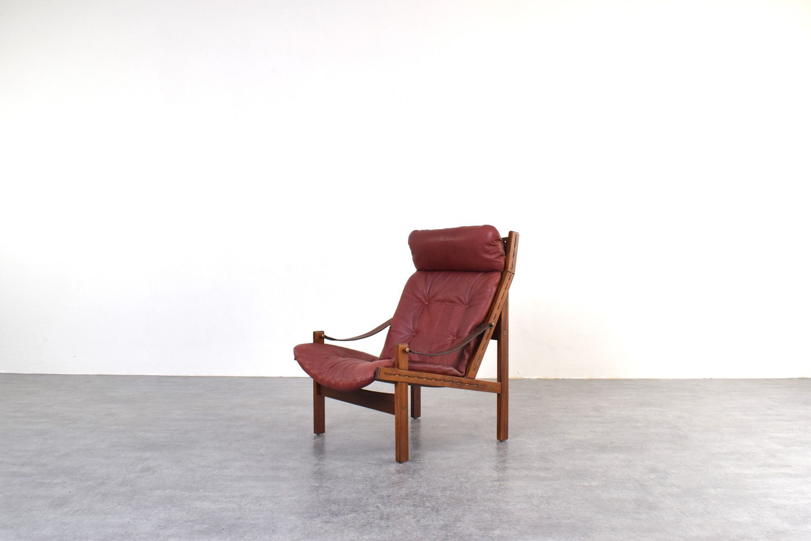 Mid Century Hunter Lounge Chair By Torbjørn Afdal For Bruksbo, 1960s. photo furniture