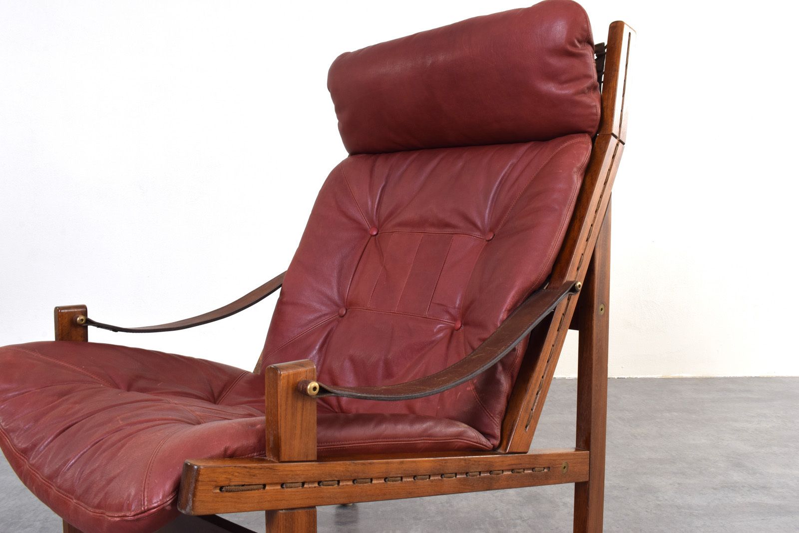 Mid Century Hunter Lounge Chair By Torbjørn Afdal For Bruksbo, 1960s. photo vintage