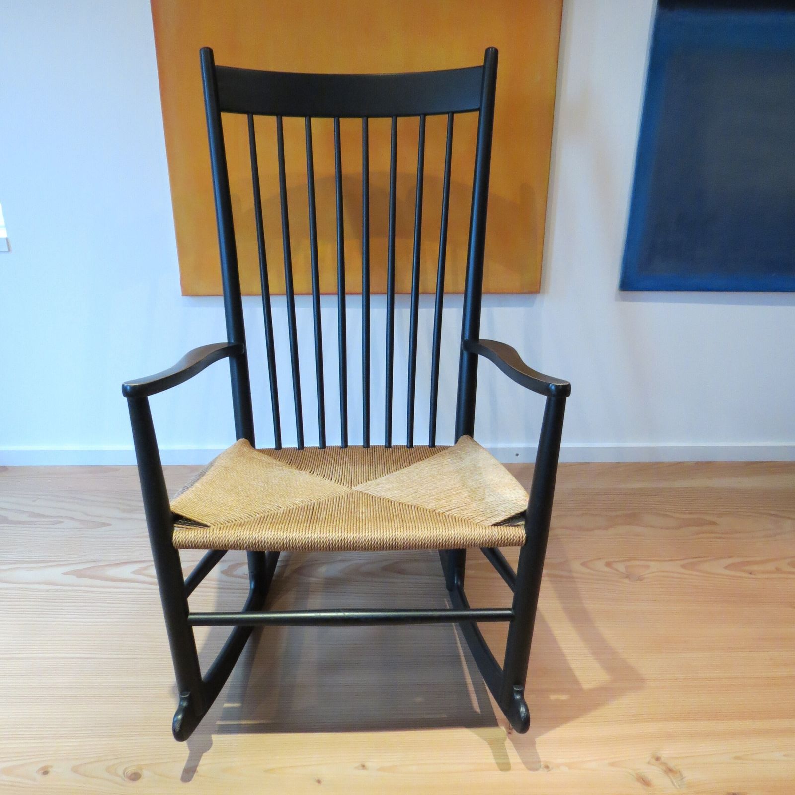 Original Vintage J16 Rocking Chair Hans J Wegner Fdb Mobler Danish 1963 photo buy