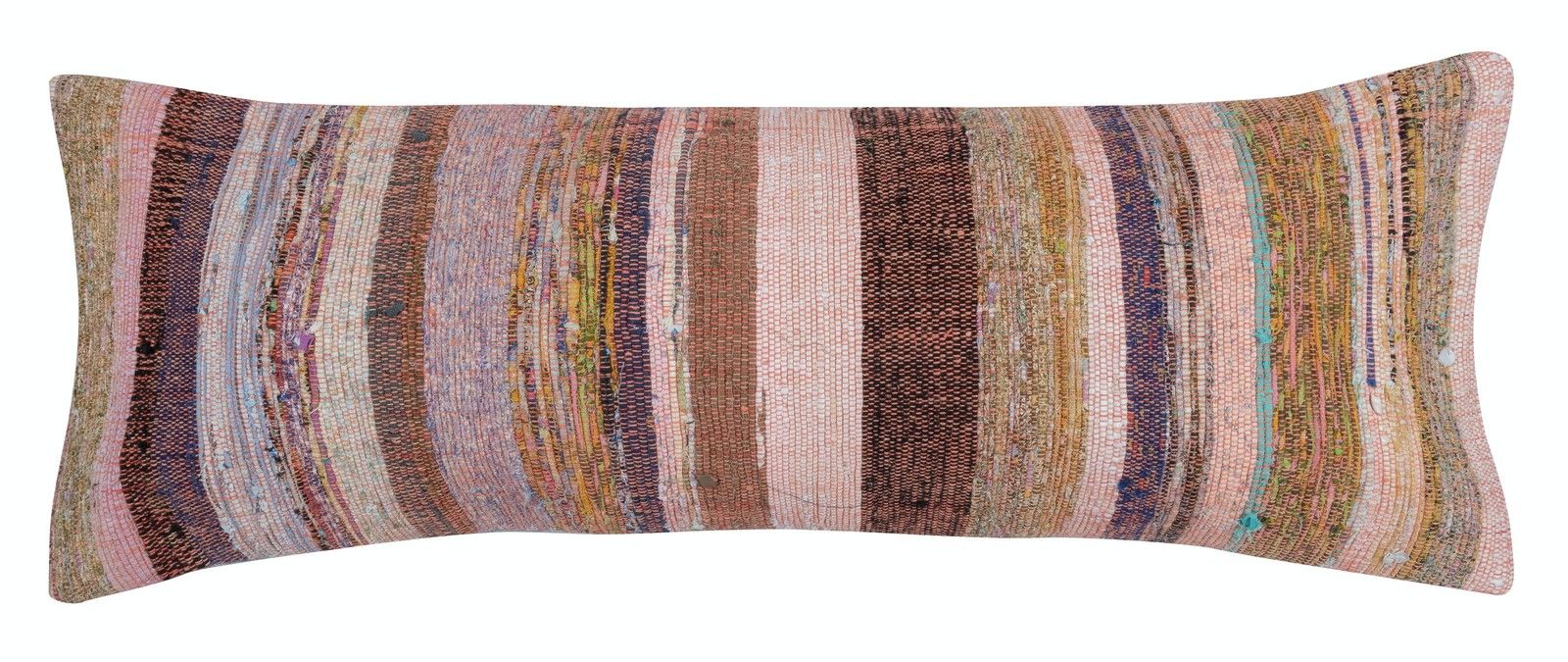 12"X33" Set Of 2 Handmade Kilim Cushion Covers. A Pair Of Lumbar Pillow Covers photo for sale