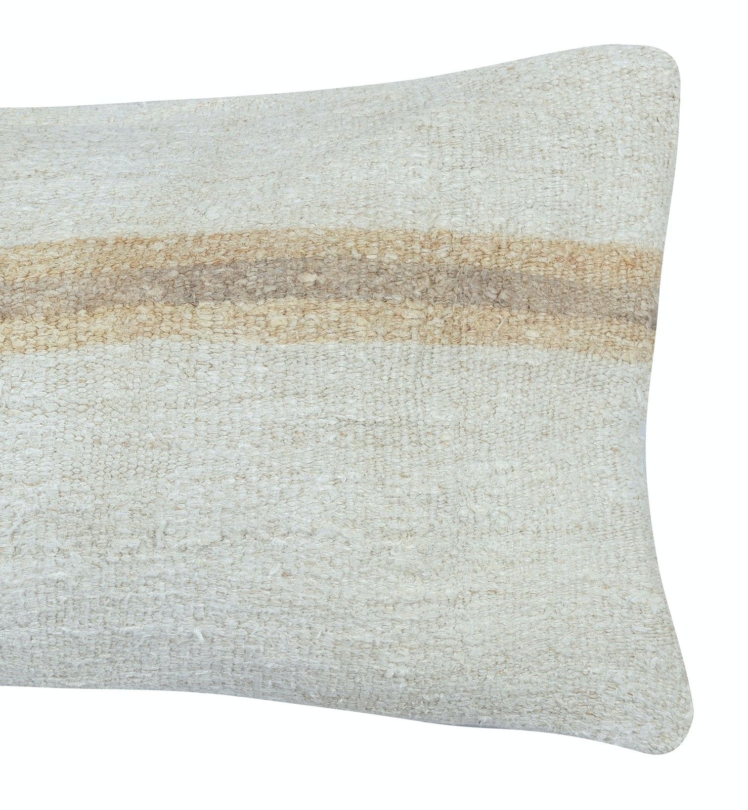 14"X26" Vintage Lumbar Pillow Cover. Kilim Accent Pillow. Turkish Cushion Cover photo for sale