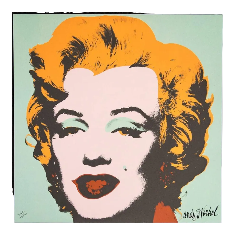 1986 Carnegie Museum Of Art After Andy Warhol "Marilyn Monroe" Lithograph
