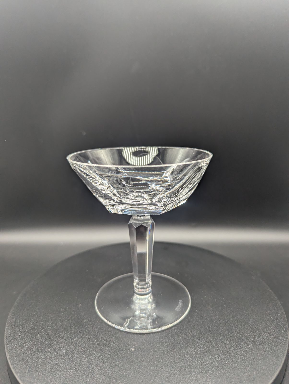 Champagne Coupes — Set Of 6 Waterford Full Size Coupes photo vintage