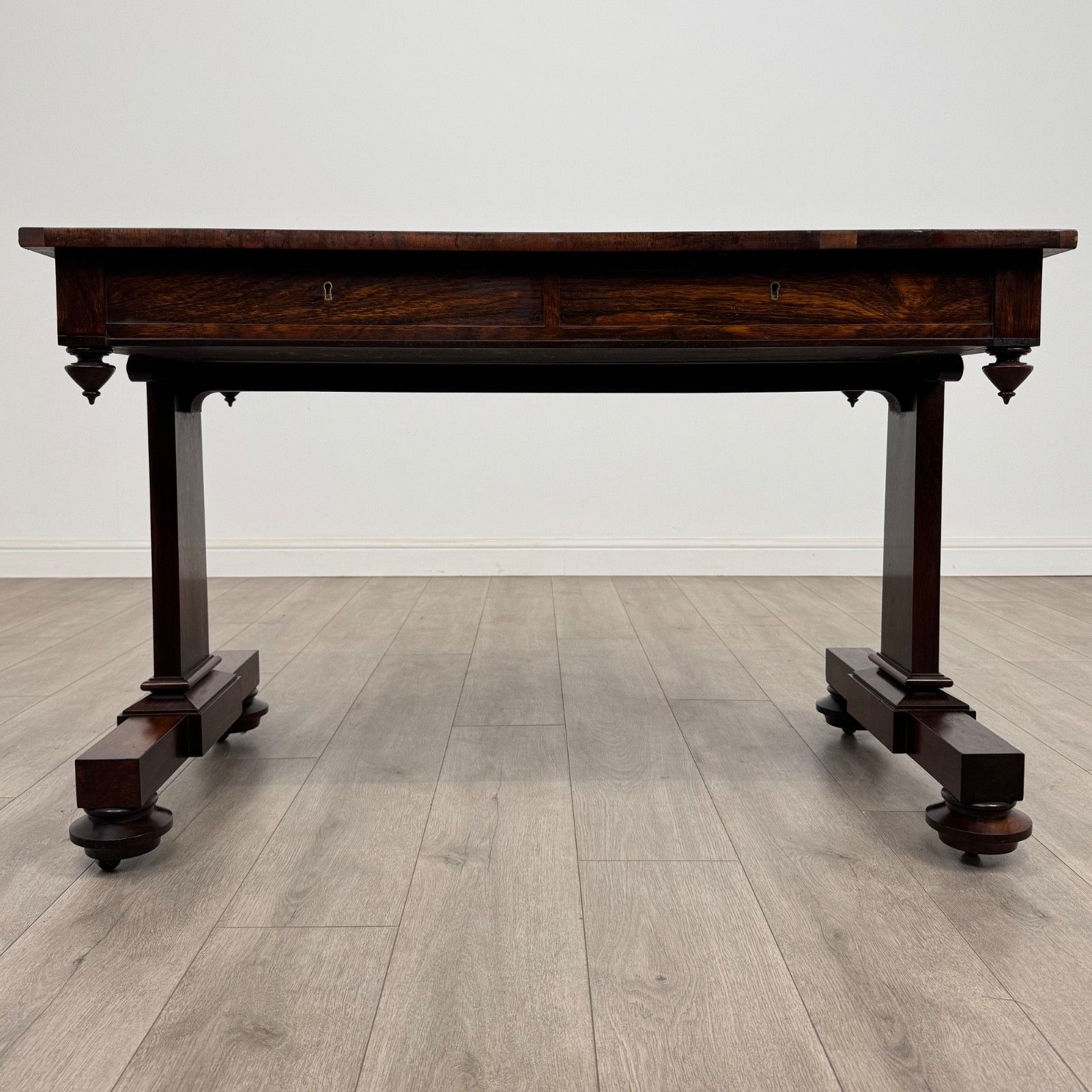 Antique 19th Century Freestanding Rosewood Writing Table photo 825.0