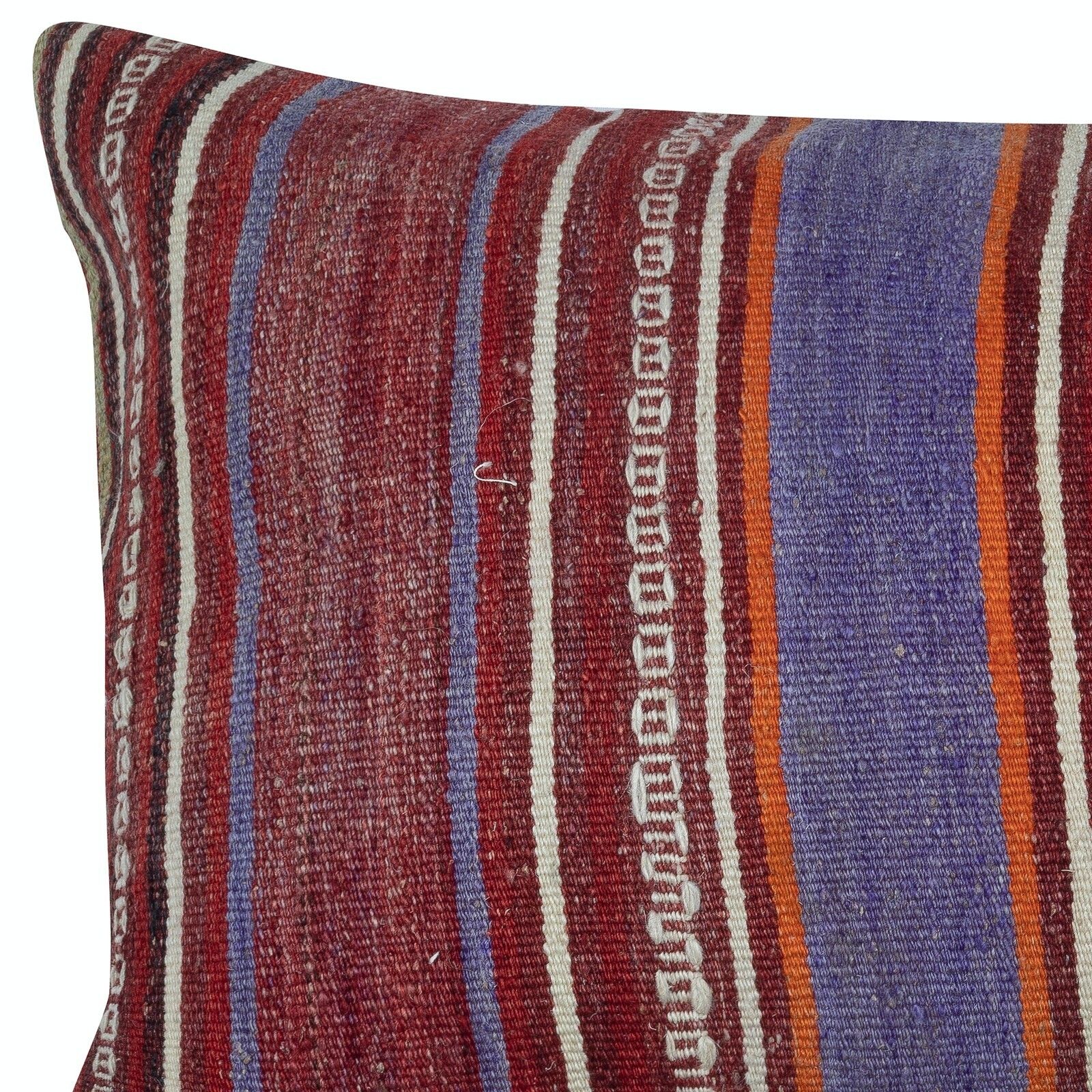 20"X28" Traditional Kilim Cushion Cover. Handwoven Turkish Accent Pillow photo for sale