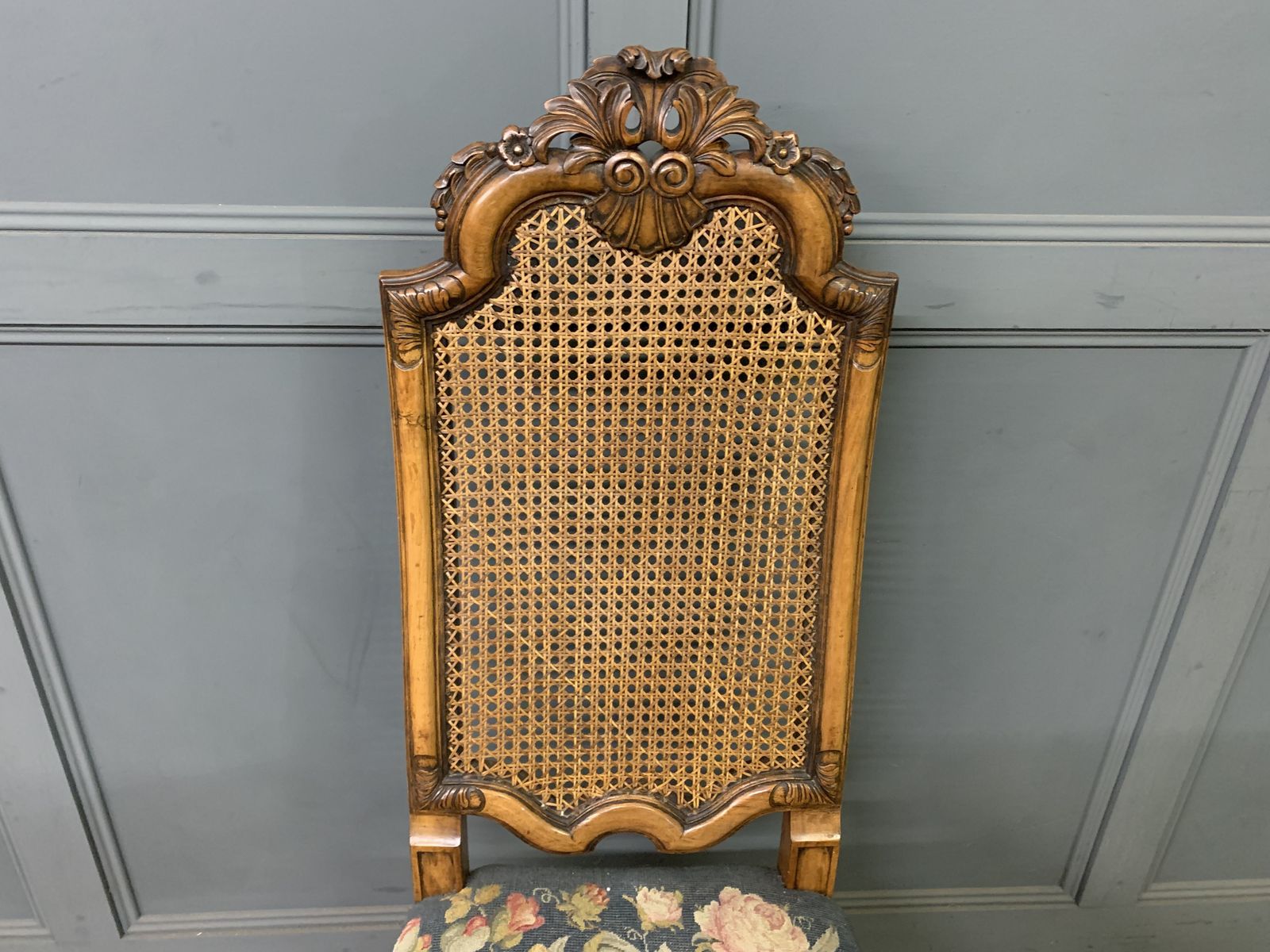photo for sale Pair Of William & Mary Style Chairs By Waring & Gillow