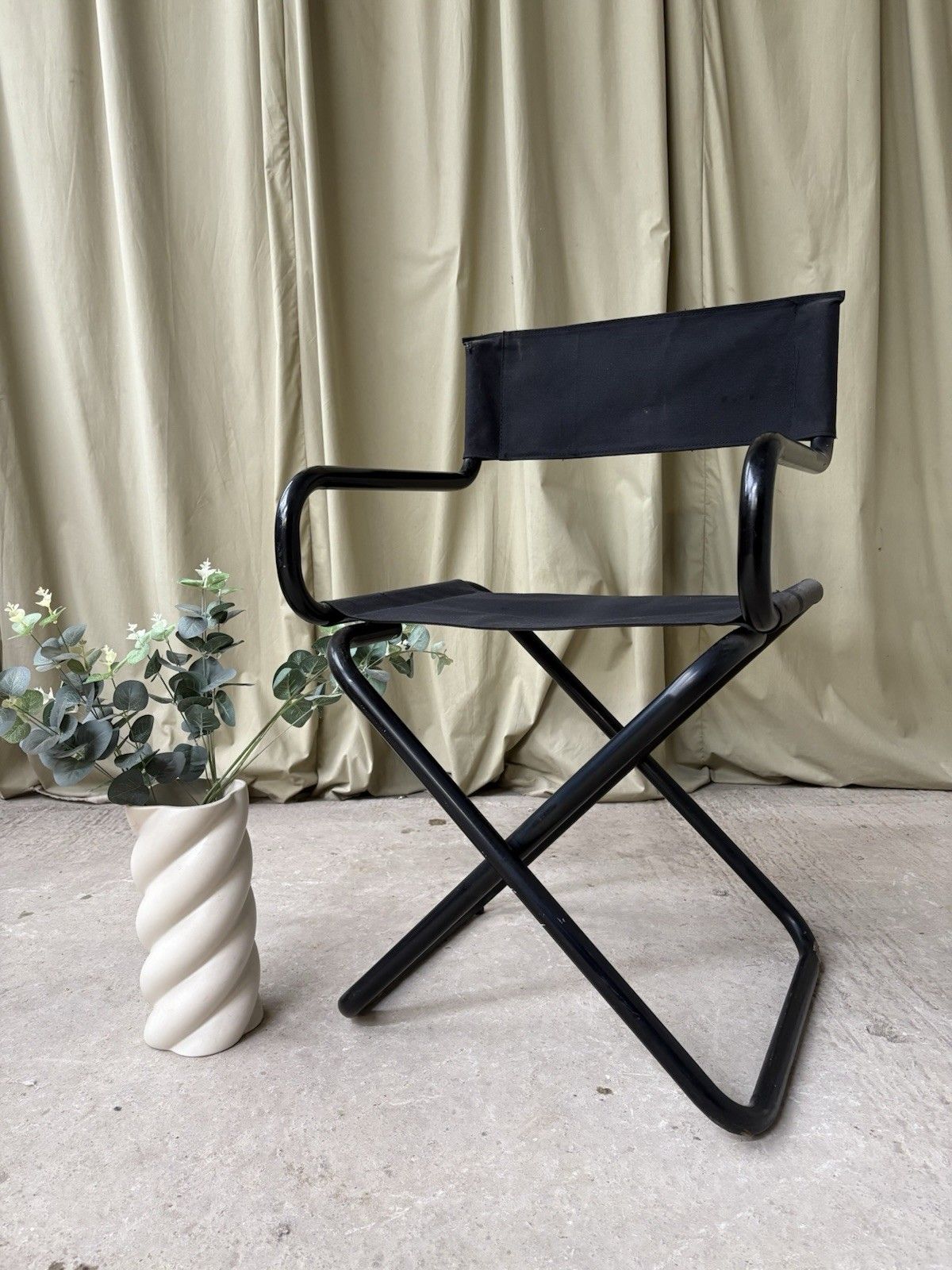 Vtg Mid Century Danish Directors Armchair Chair By Hanne Hansen R1059 photo furniture