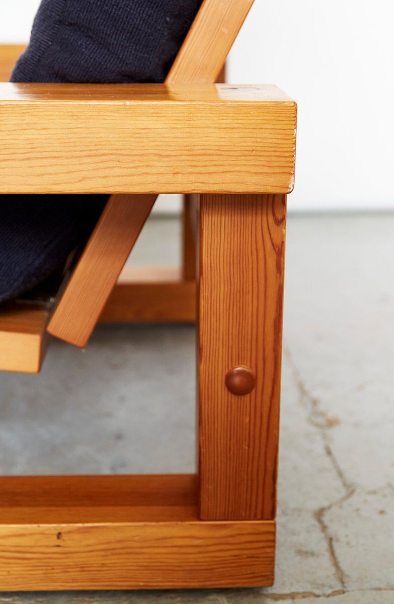 1612.0 Patron Armchair & Footstool By Christer Lundén For Broby Nya Möbler Ab, 1974, Set Of 2 photo