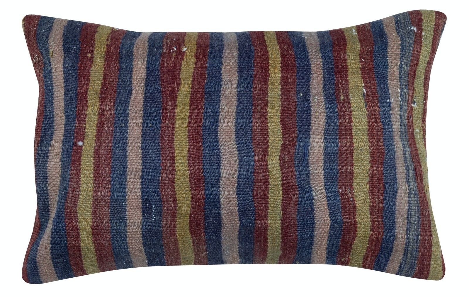 16"X24" Set Of 2   Colorful Wool Cushion Covers. Flatweave Kilim Accent Pillows photo for sale