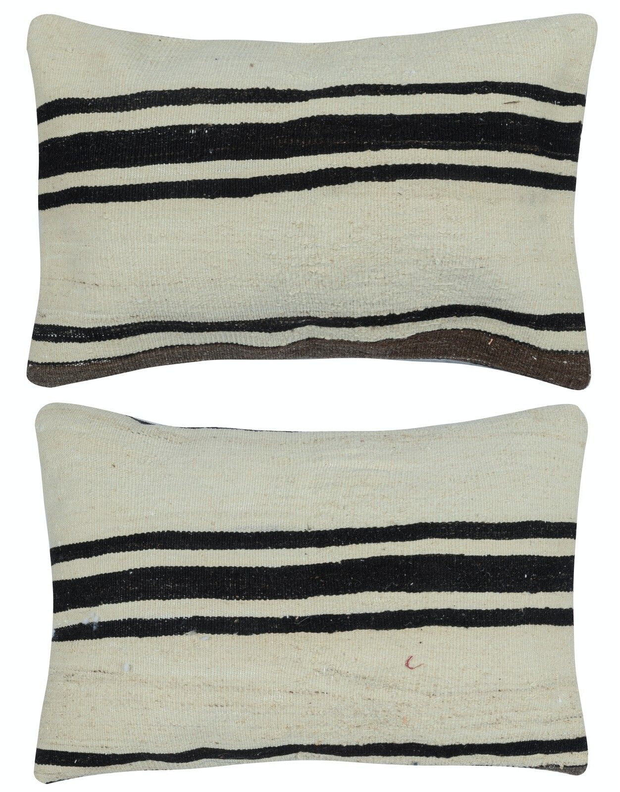 16"X24" Set Of 2   Turkish Cushion Covers. Flatweave Kilim Accent Pillows