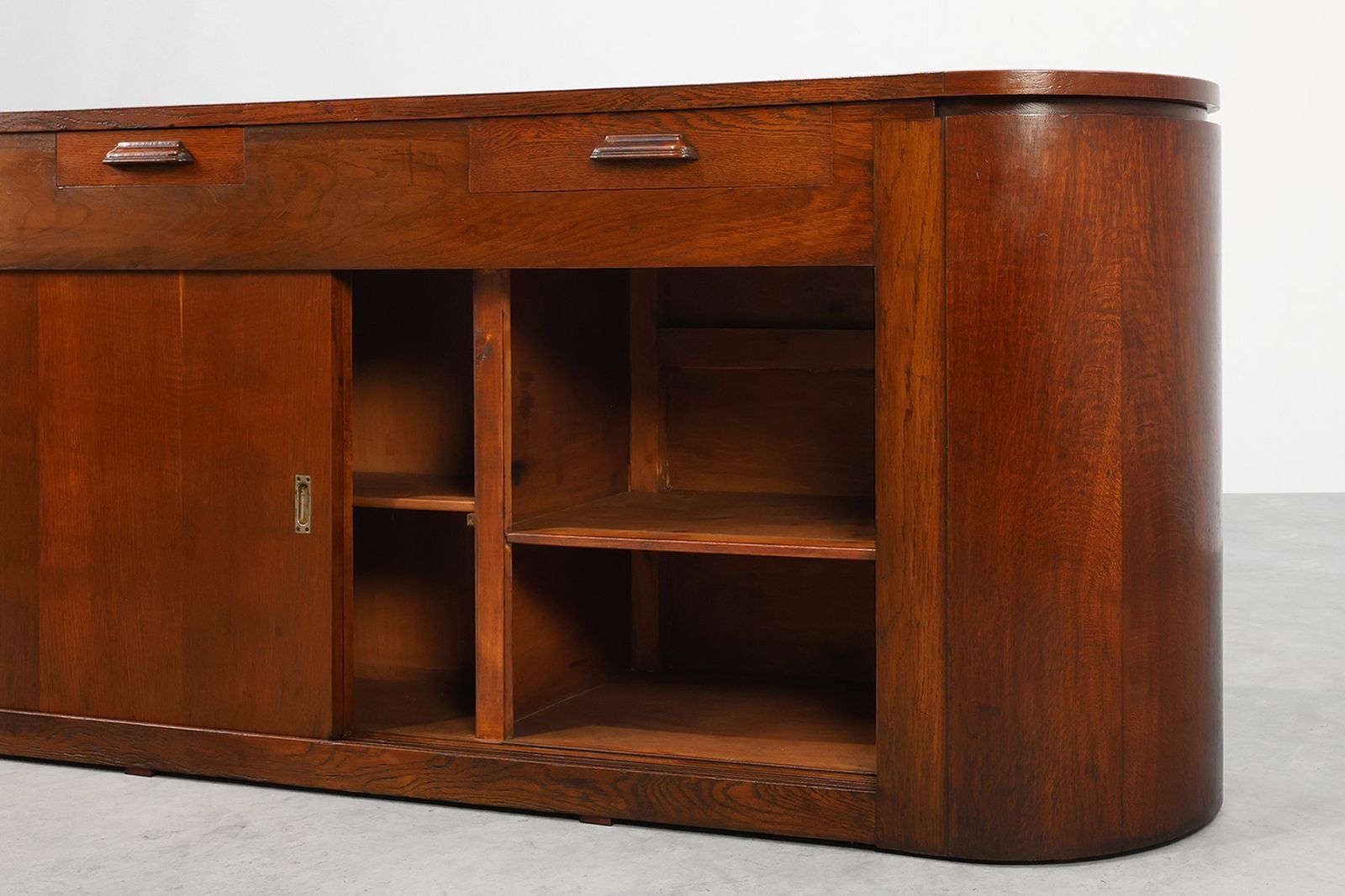 photo vintage Art Deco Monumental Counter Attributed To De Coene, Belgium, 1920s