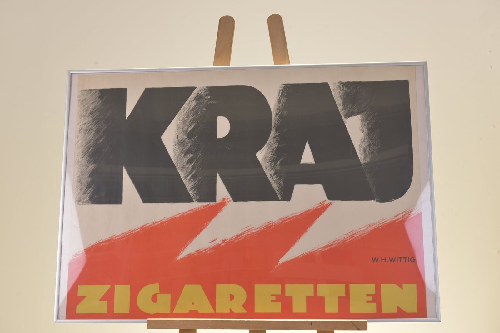 Advertising Poster For Kraj Cigarettes By W.H. Wittig, 1927 photo furniture