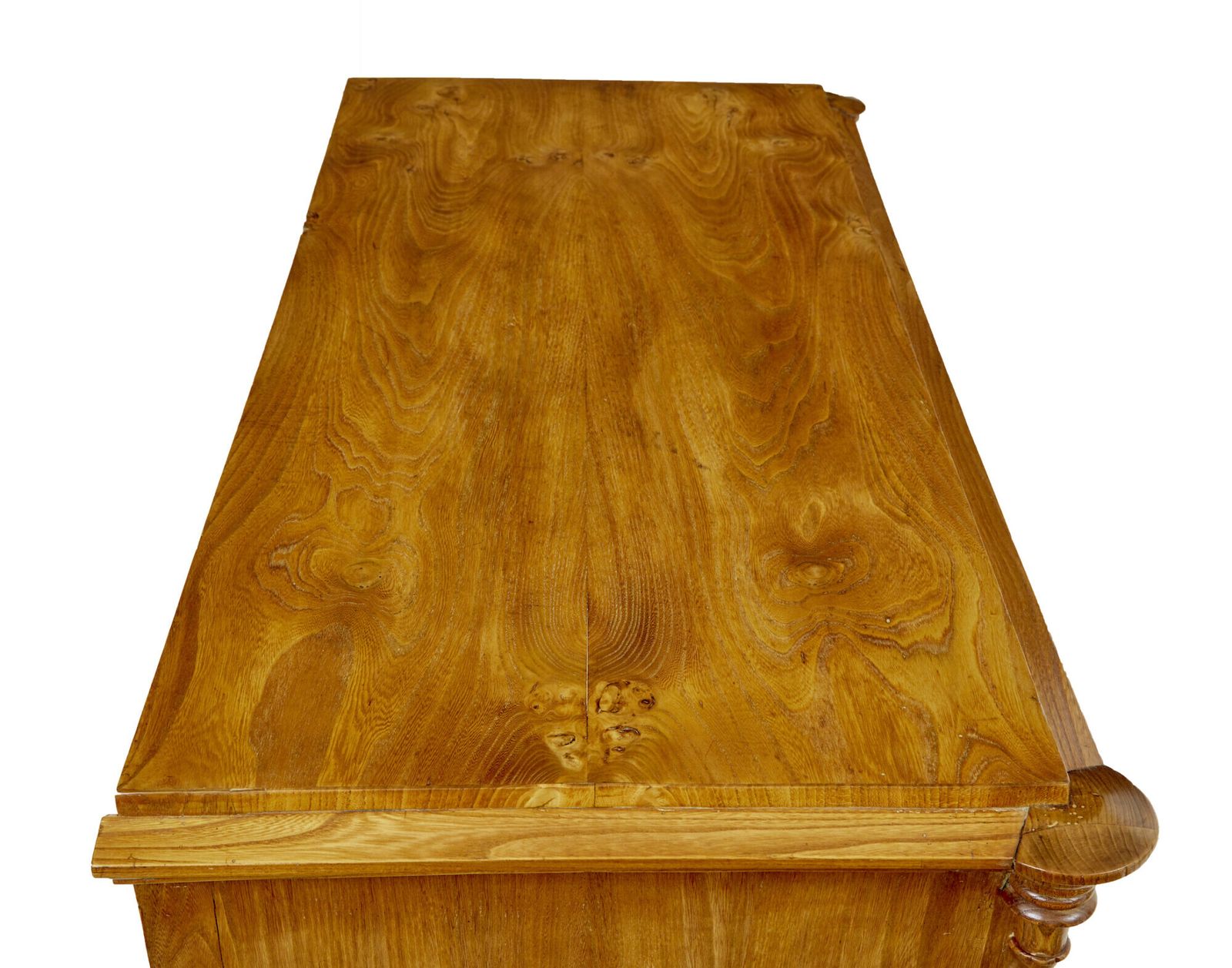 Pair Of Mid 19th Century Swedish Carved Elm Chest Of Drawers photo vinterior