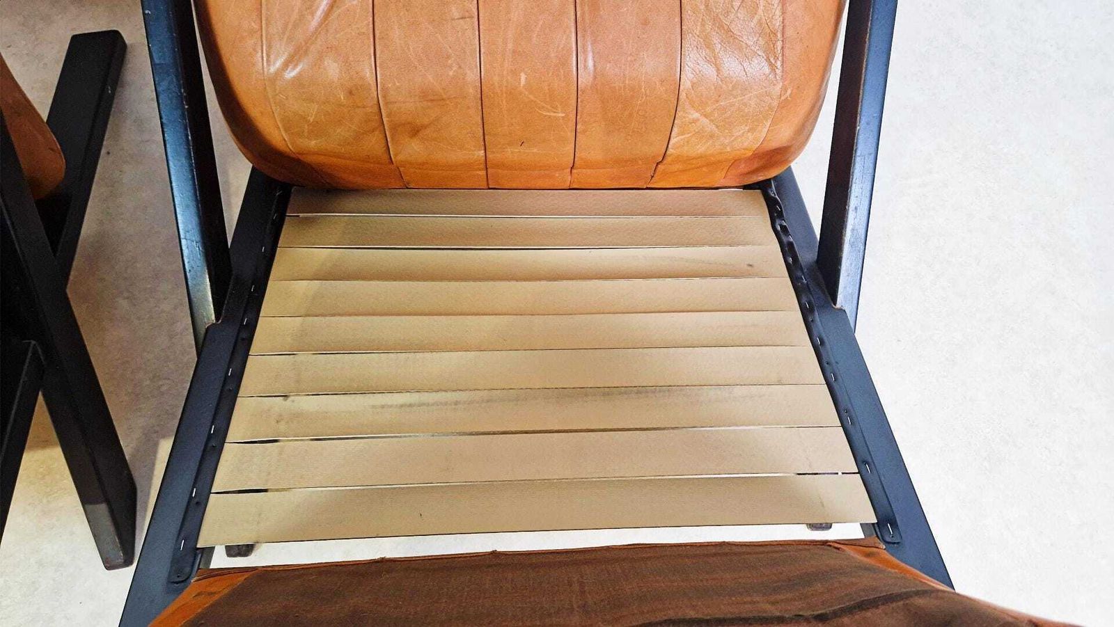 2295.0 2 X Ueli Berger De Sede Vintage 1970s Danish Design Leather Easy Lounge Chairs Pg012 photo