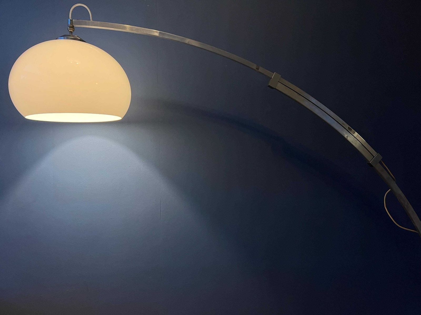 Vintage Space Age Arc Floor Lamp In Style Of Guzzini. photo buy