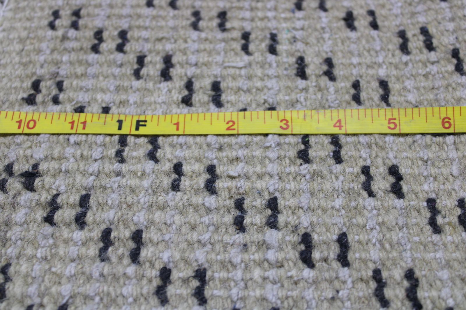 4x6 Moroccan Beni Ourain Berber Handmade Area Rug photo vintage