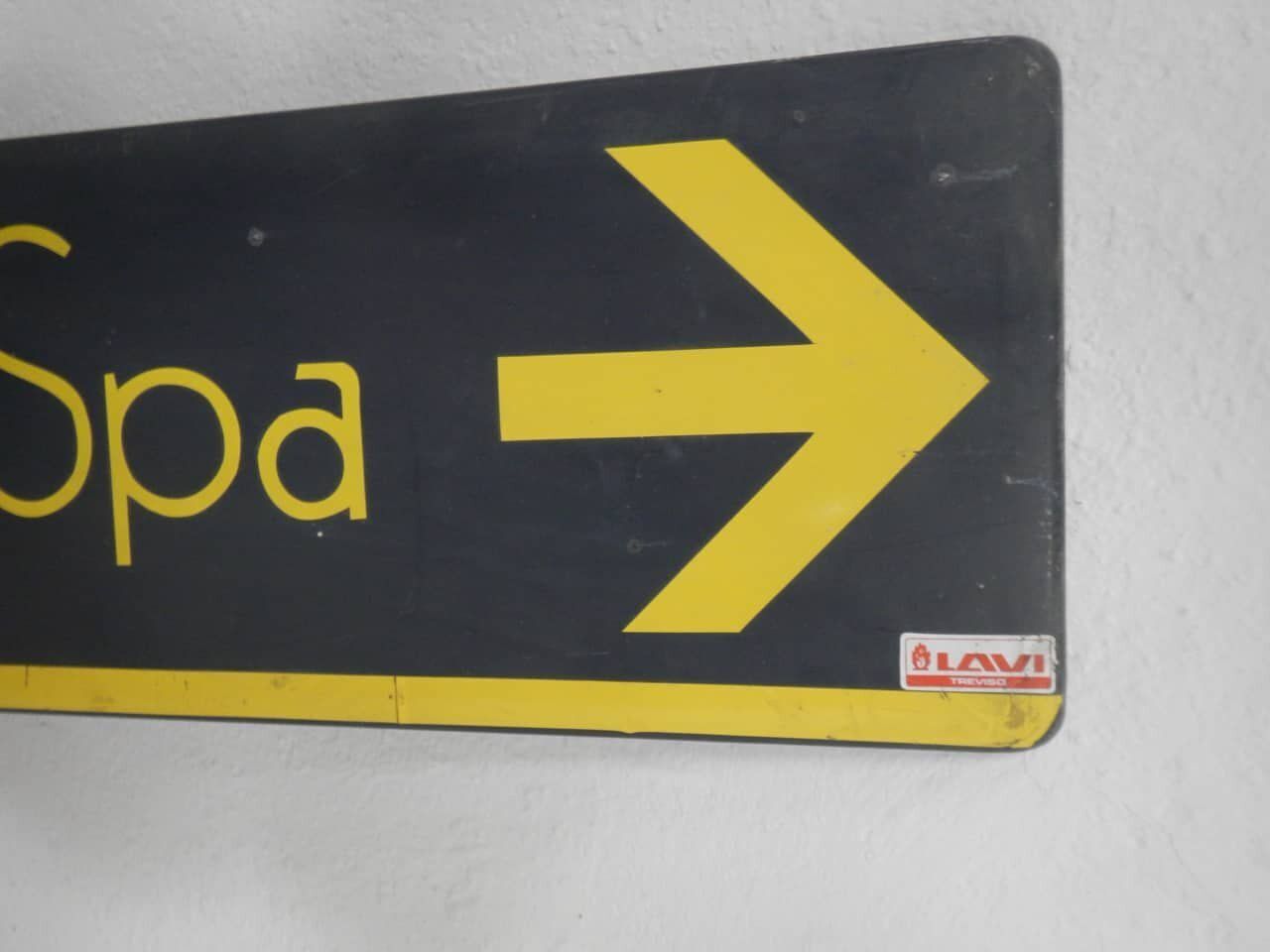 Textile Industry Sign, 1970, 1970s photo for sale
