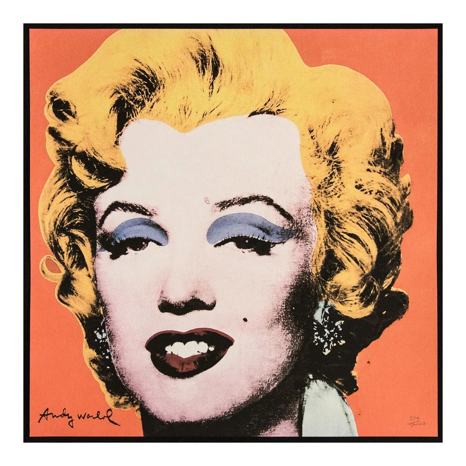 1986 Carnegie Museum Of Art After Andy Warhol "Marilyn Monroe" Lithograph