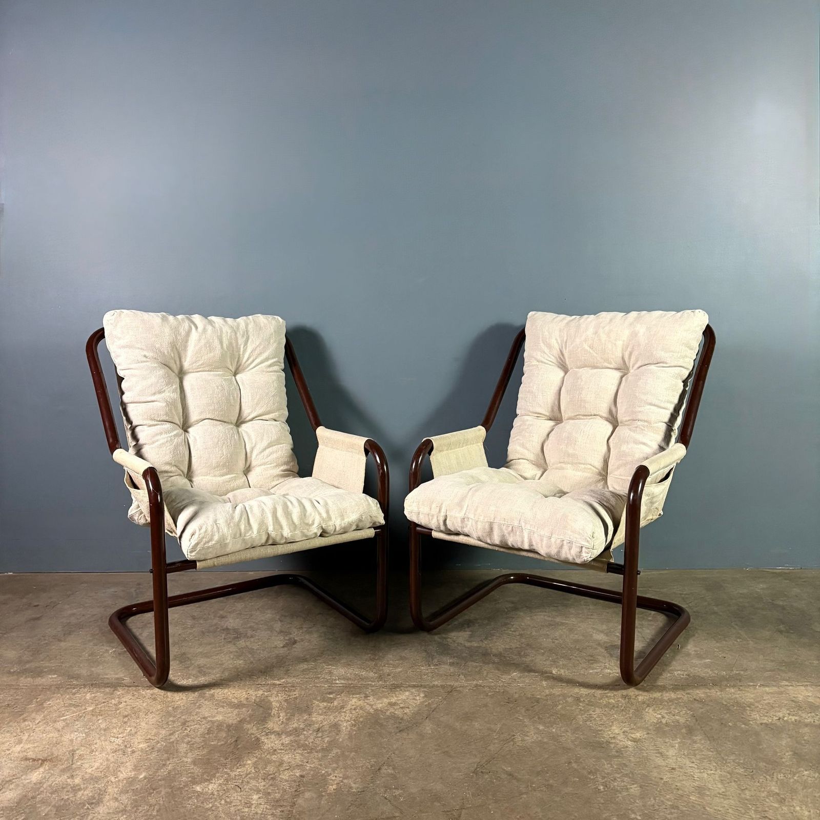 Danish 1970s Sling Lounge Chair Mid Century Retro Mcm photo vinterior