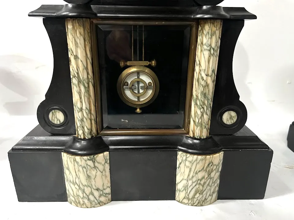 Napoleon III Marble Fireplace Trim 19th Century photo for sale