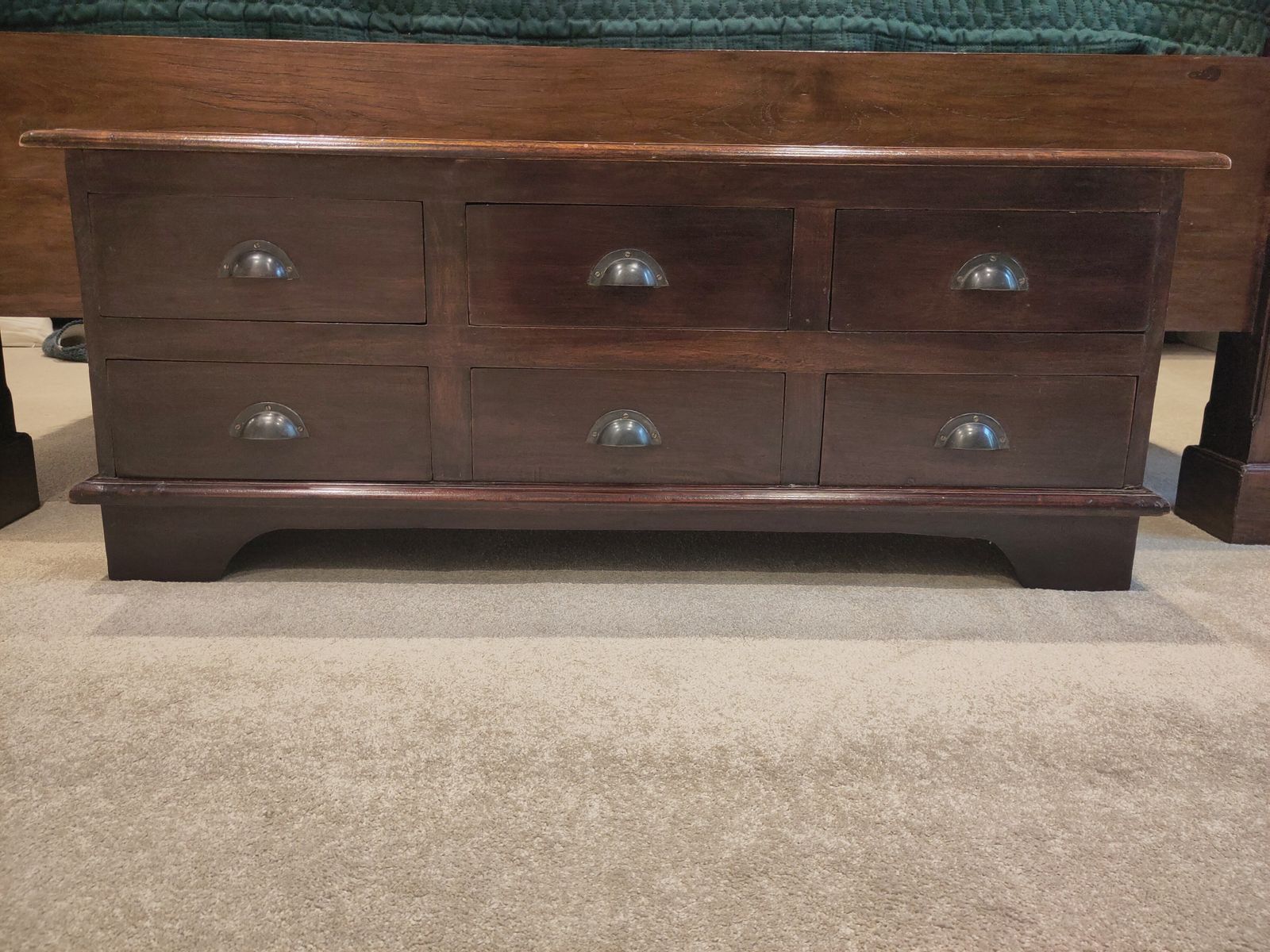 Hardwood Apothecary Style Bank Of Drawers