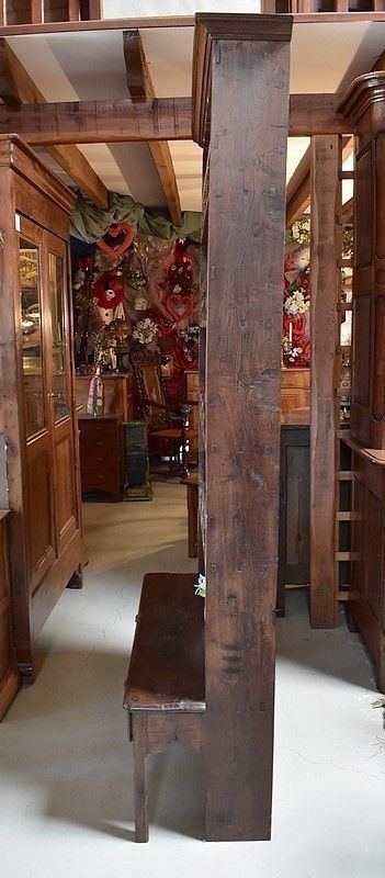 Breton Dresser Chest In Middle 19th Oak photo vintage