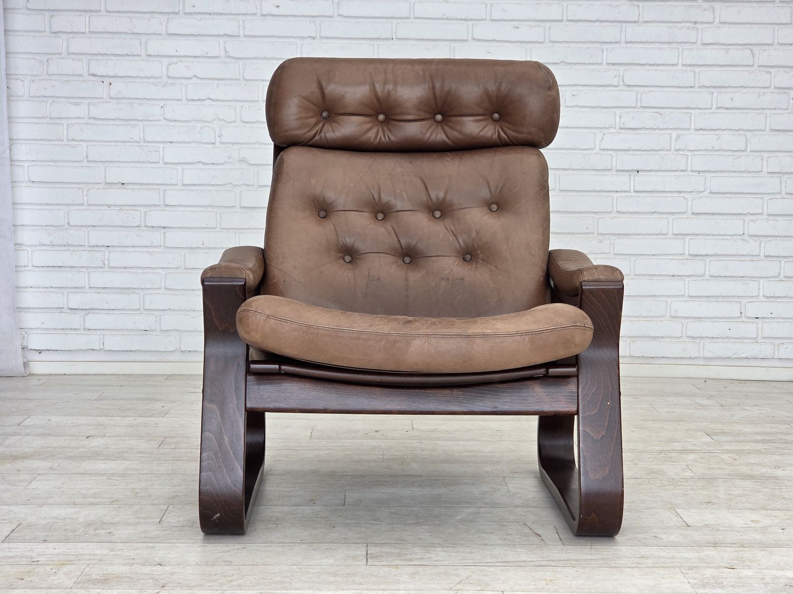 1150.0 Ca. Jaren 1970, Deens Design Van Georg Thams, Loungestoel, Meubeleer. photo
