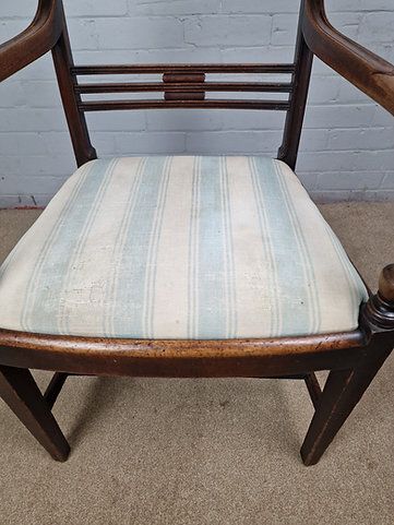 photo for sale Mahogany Elbow Chair Early 19th Century (George IV)