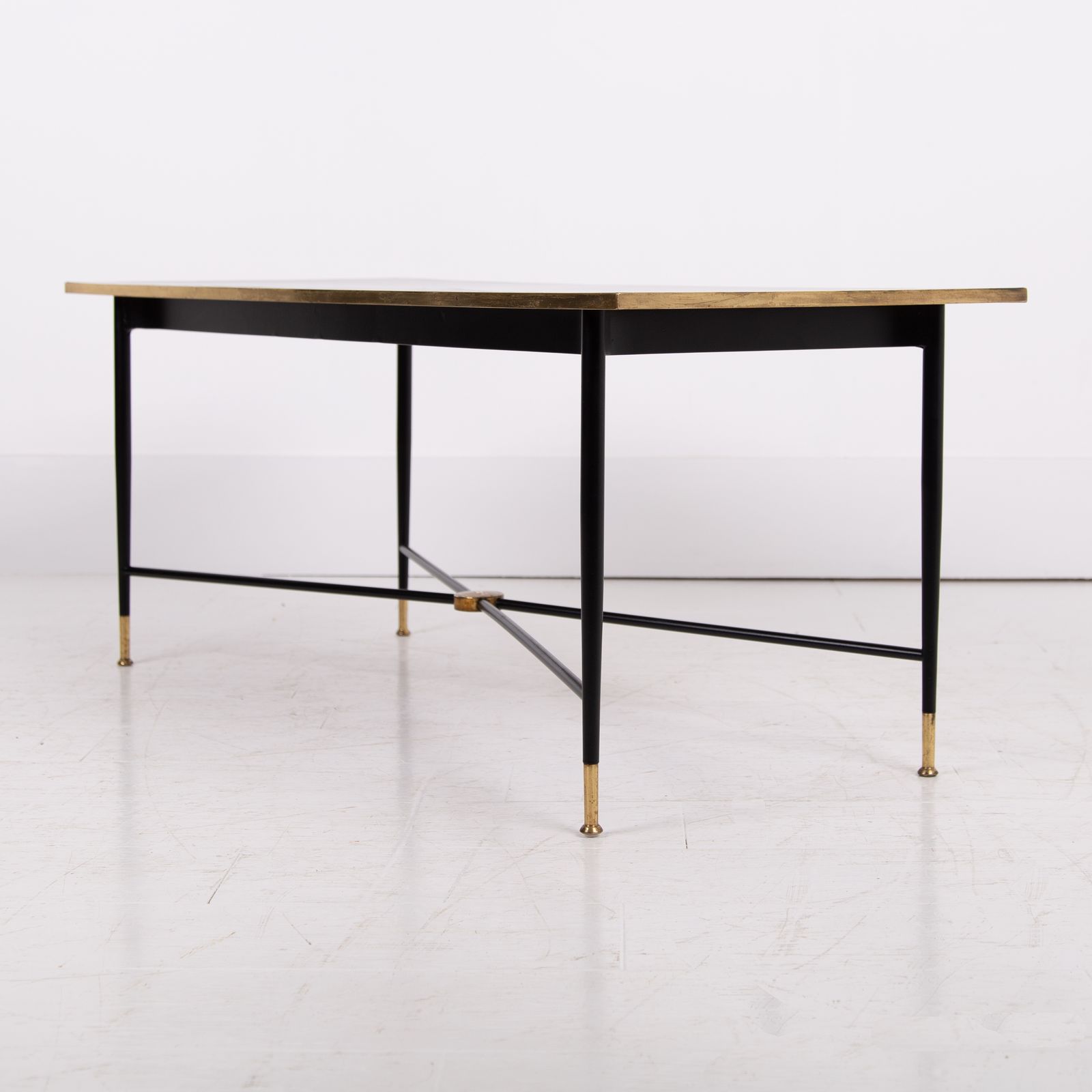 Mid Century Brass Coffee Table By Jwc Payne For Heals photo 665.0