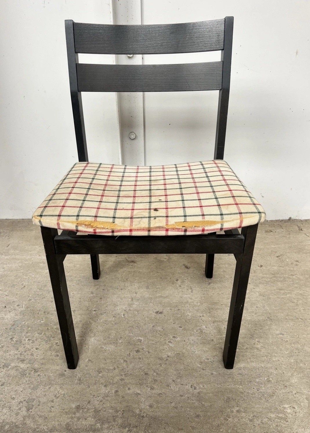 Vtg Mid Century Side Desk Dining Chair Danish Scandi Retro R1065 photo vintage
