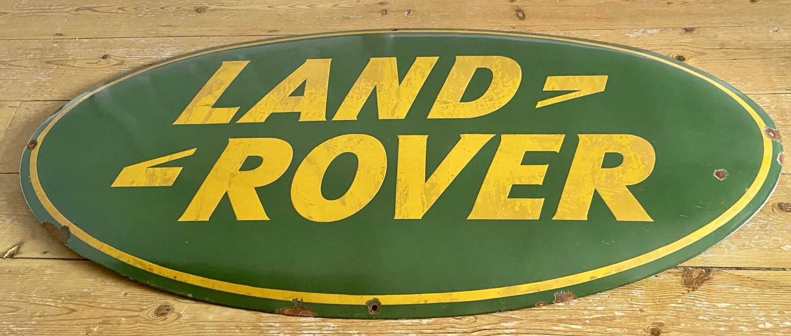 Rare Land Rover Showroom Dealership Metal Advertising Sign Lr Land Rover Landrover Sytner Car Auto Octa 130 110 90 Four Wheel Drive Bowler Rally Art photo vinterior