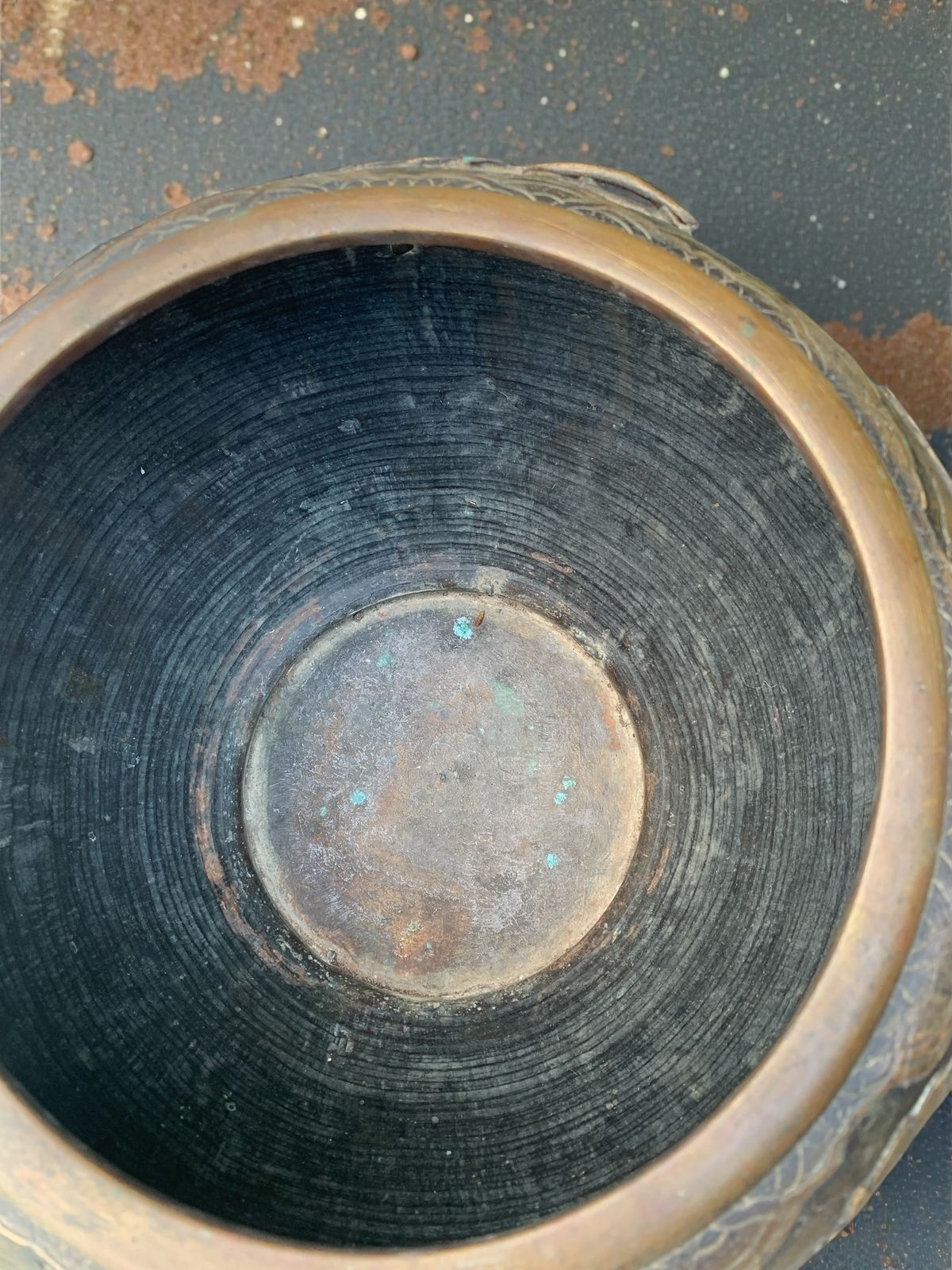 photo furniture Antique Japanese Meiji Period Bronze Jardinière/Planter C1870