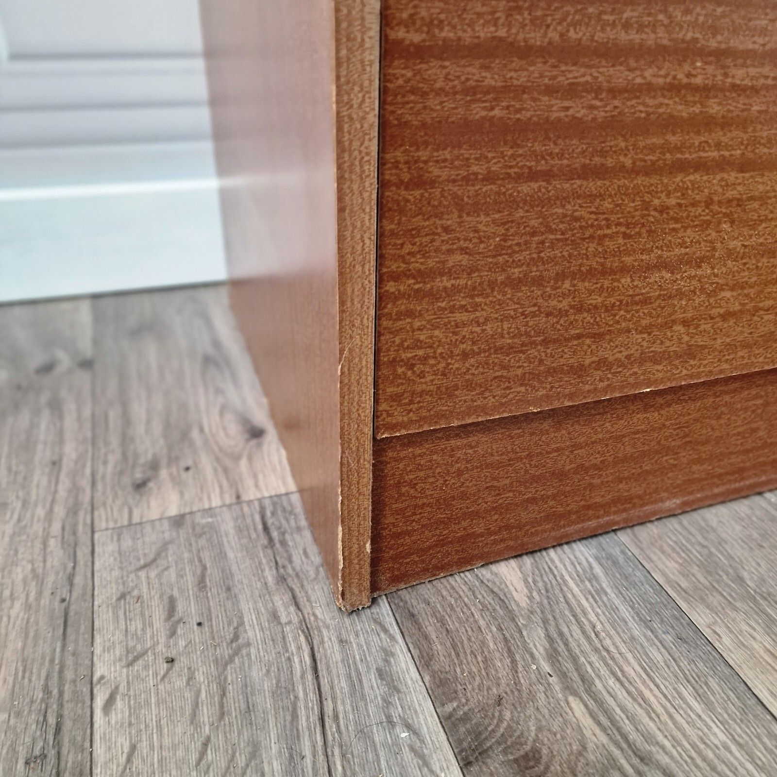 photo vinterior Retro Chest Of Drawers Vintage Mid Century Modern Wood Effect Teak? Mcm