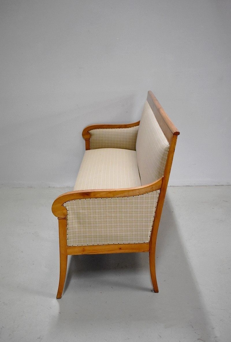 Long Directoire / Restoration Bench , 19th photo 3500.0