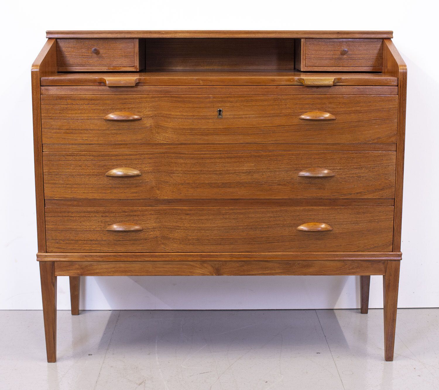 Danish Teak Bureau By Riis Antonsen photo for sale