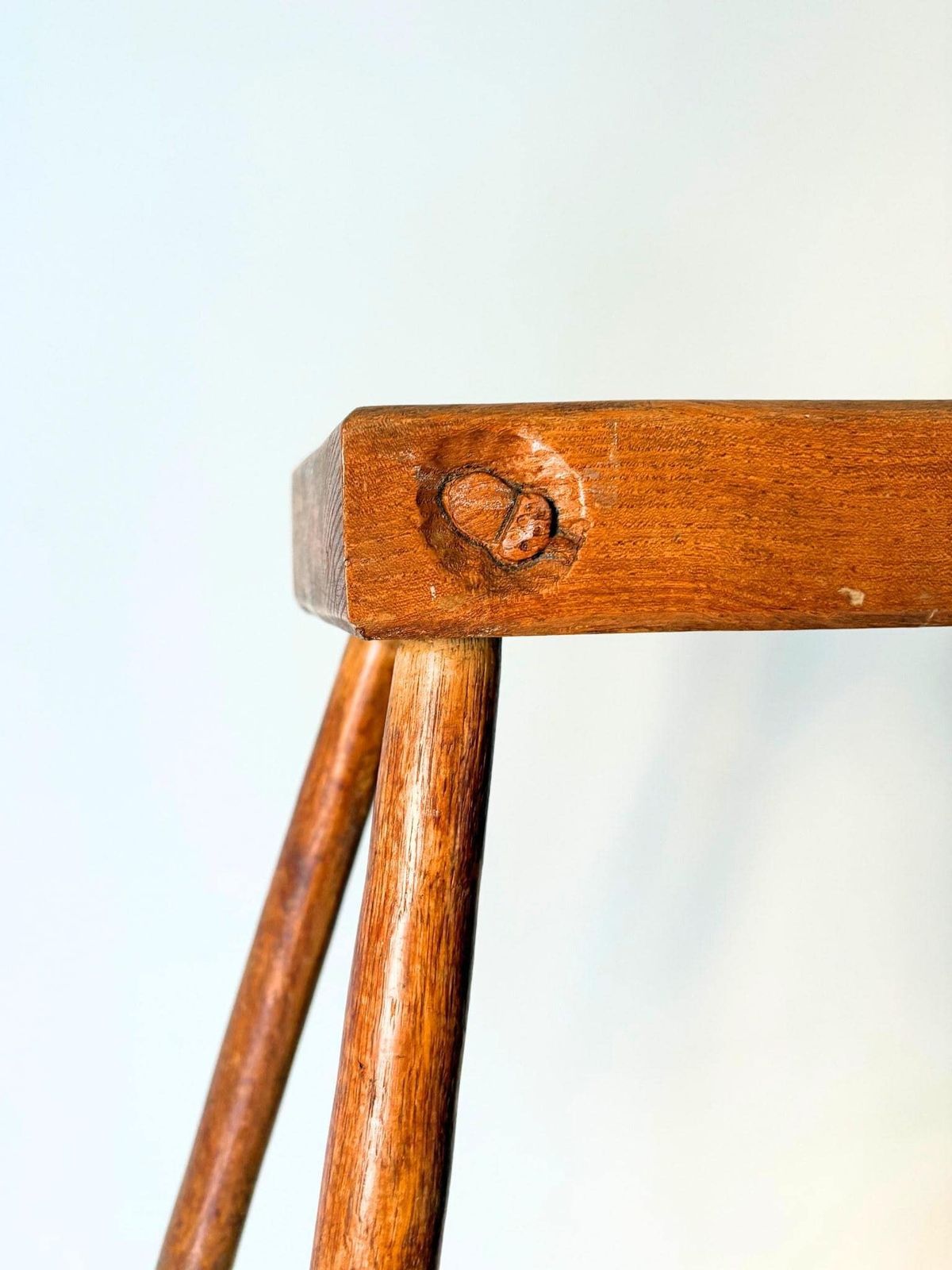 Primitive Brutalist Side Table Stool In Solid Oak By Acornman photo Furniture