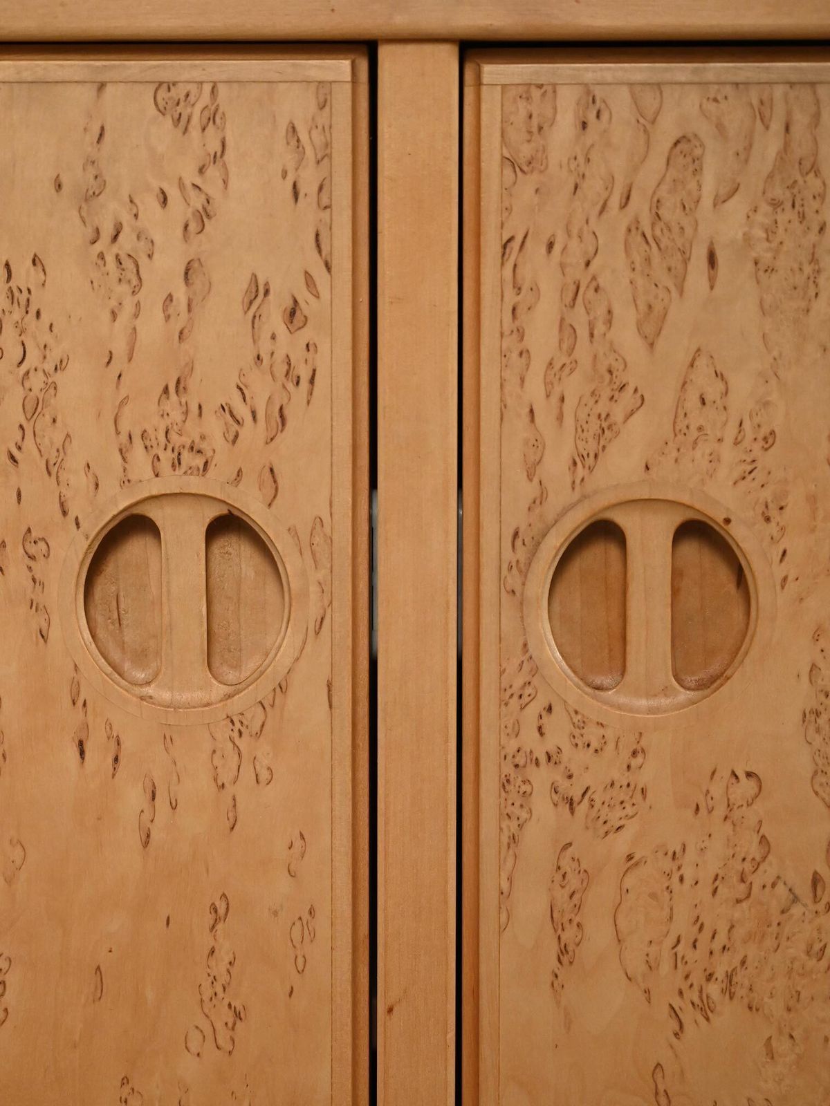 photo for sale Scandinavian Birch Wardrobe By Göran Malmvall