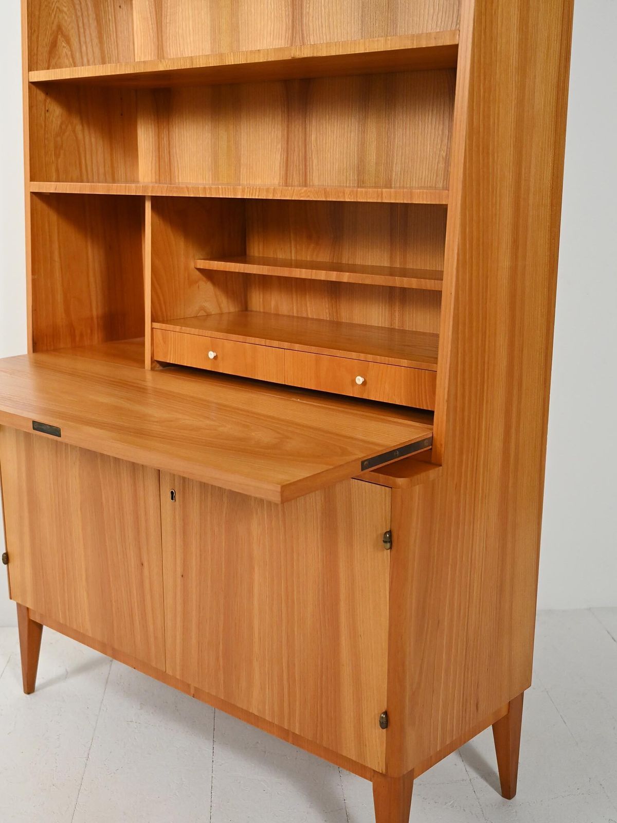 photo for sale Scandinavian Elm Bookcase From The 1930s And 1940s