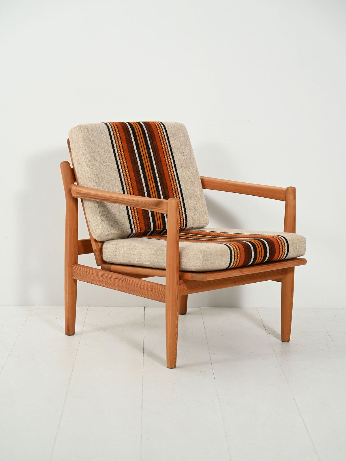 Vintage Norwegian Armchair By Harry Moen photo furniture