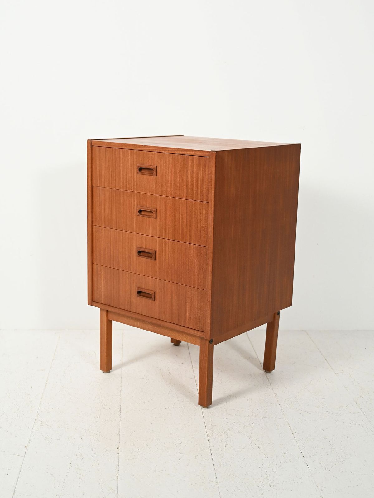 Scandinavian Rationalist Chest Of Drawers In Mahogany photo Furniture