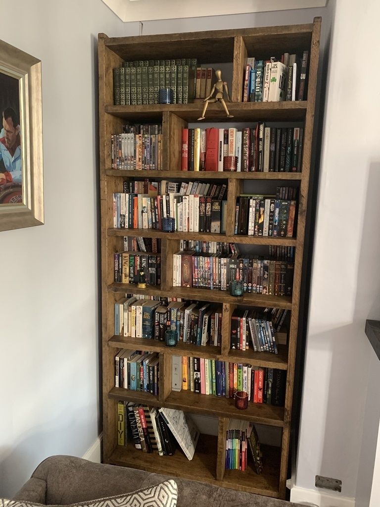 Bespoke Pigeon Holes Bookcases Upcycle Industrial Reclaimed Wood Backgrounds Storage photo vintage